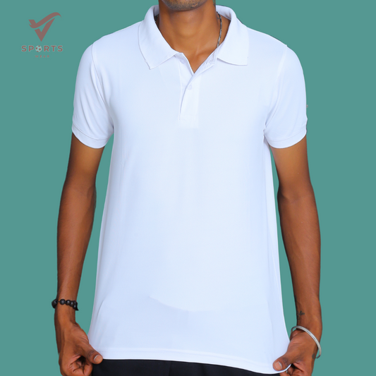 Solid Color Men White Marsh - POLO T Shirt