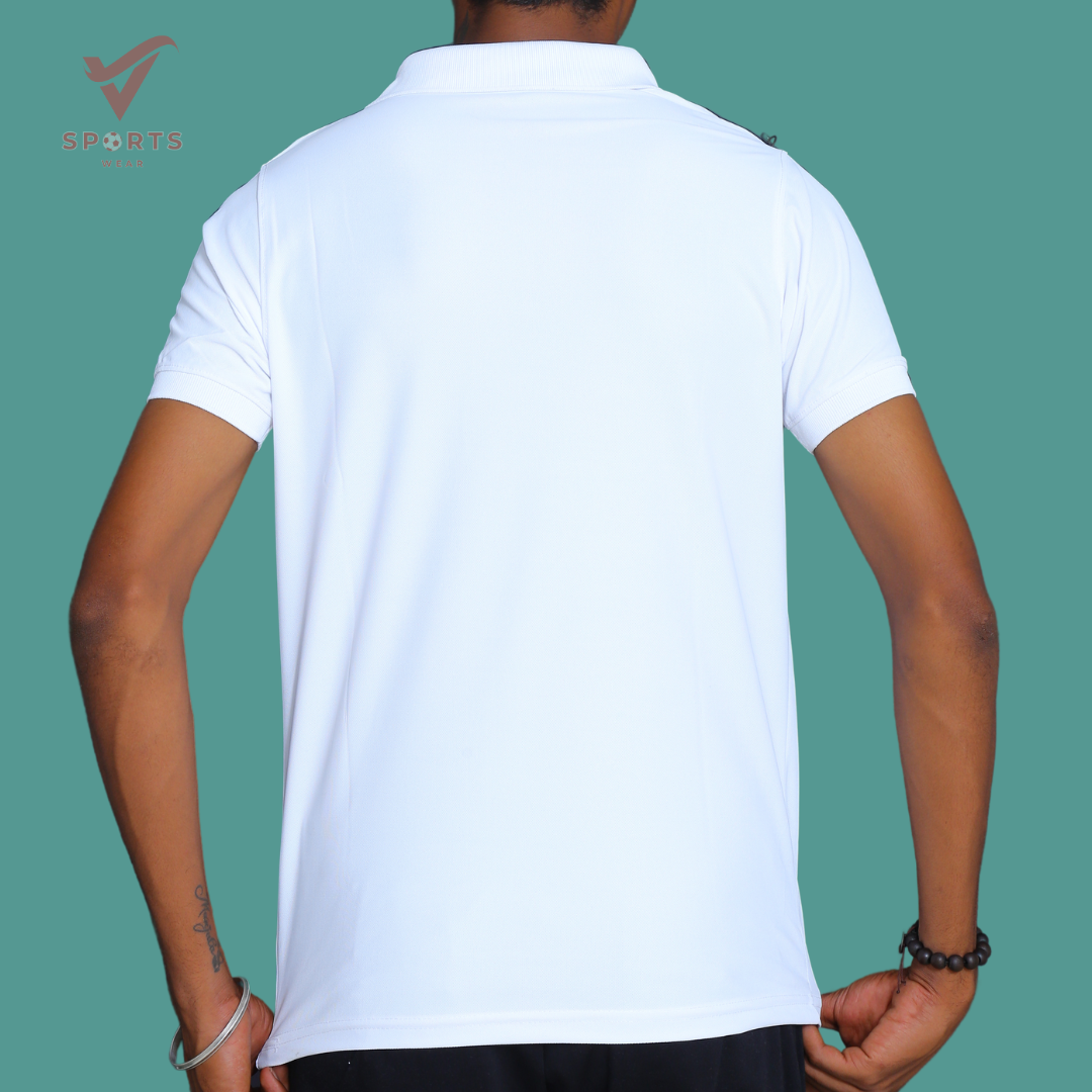 Solid Color Men White Marsh - POLO T Shirt