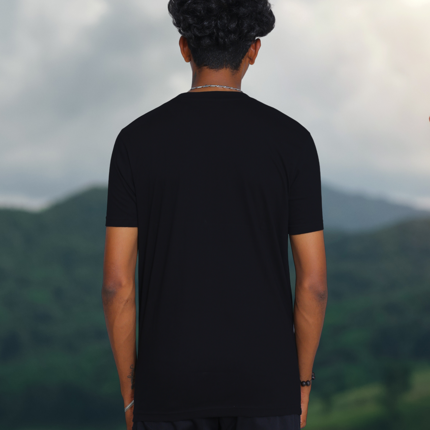 Swamiye Saranam Ayyappa - T shirt Black(Round Neck)