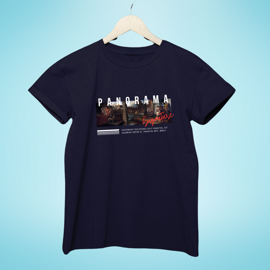 PANORAMA Navy T-Shirt